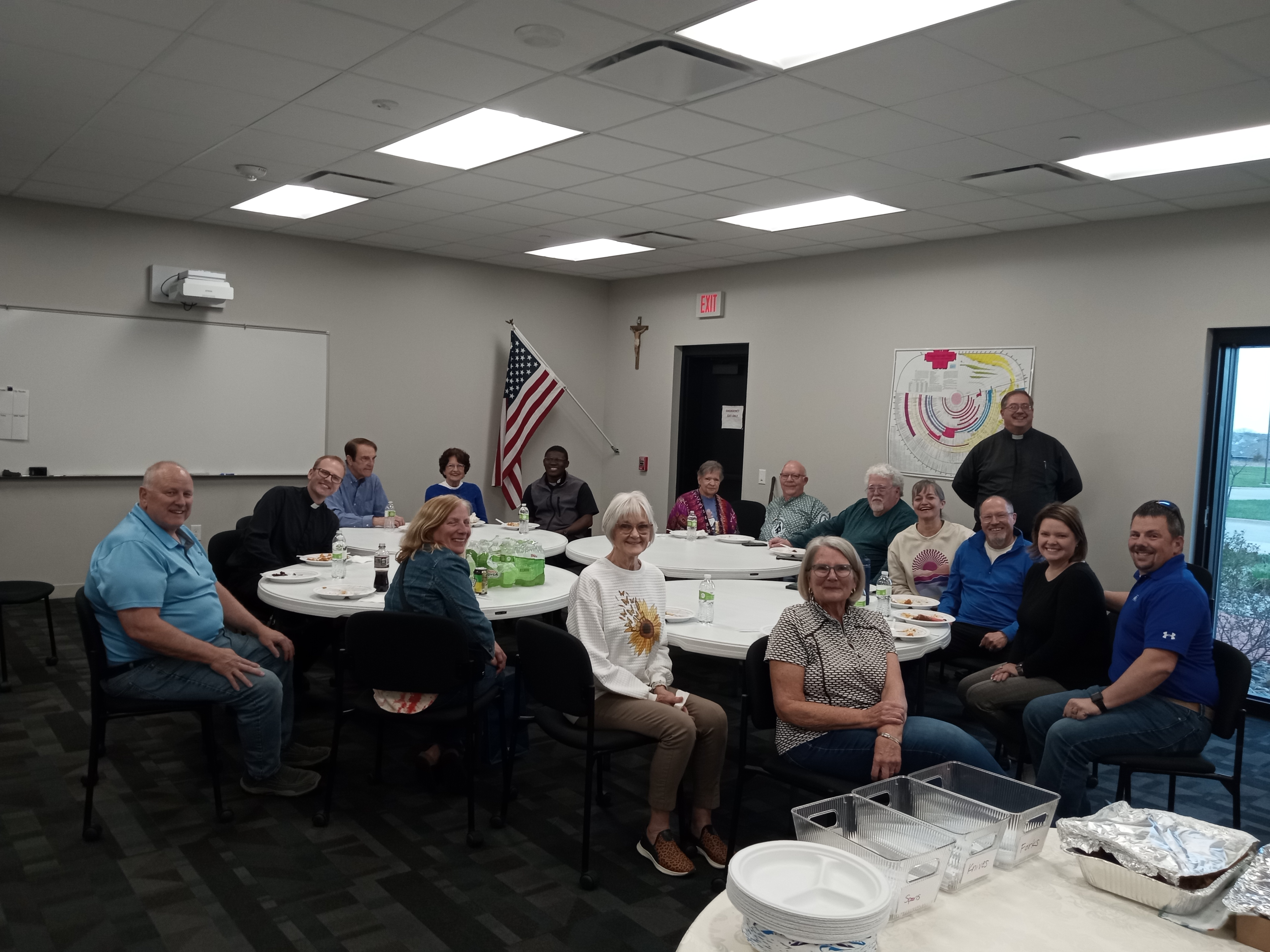 Fr. Raphael visits St. Luke the Evangelist